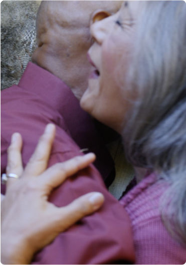 Adultes en interaction