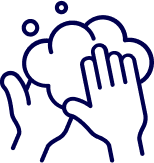 Hand washing icon